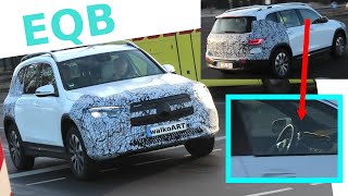 Mercedes Erlkönig EQB  prototype close up * Nahaufnahme! 4K SPY VIDEO