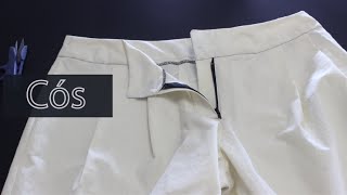 Como colocar cós em calça