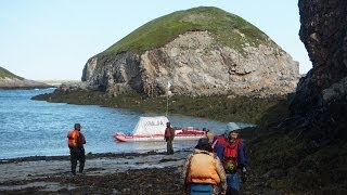 фильм "Под Знаком Креста". Морская полу-кругосветка вокруг Кольского п-ова на надувном катамаране.