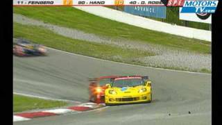 ALMS Mosport race finish, 2009