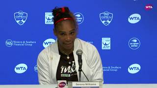 Serena Williams Press Conference | 2018 Western & Southern Open Round One