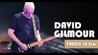 David Gilmour Style Bluesy Ballad Guitar Backing Track Jam in D minor