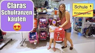 Claras Schulranzen kaufen ? Neues Kinderzimmer für Einschulung | Shopping Tour VLOG | Mamiseelen