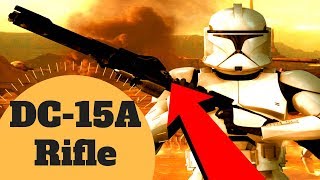 10KM RANGE/HUGE DAMAGE - DC-15A Blaster Rifle - Star Wars Weapons Lore Canon & Legends Explained