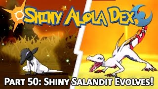 [LIVE!] Shiny Salandit after 50 SOS Encounters at Wela Volano + EVOLUTION! (Stream Highlight)