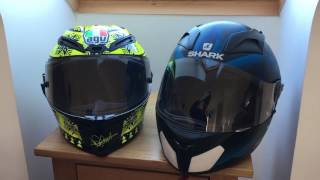 AGV Corsa & Shark Vision R