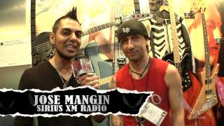 Shinedown's Eric Bass interview! Dean Guitars NAMM exclusive!