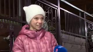 Alexandra Trusova in hometown Ryazan
