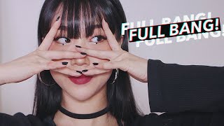 민니 너무 좋아서 자른 풀뱅 첫 GRWM! 립스코 찍기 전에 메이크업해요! | 민스코 Minsco