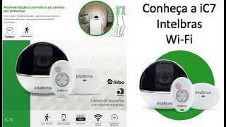 Mibo iC7 Intelbras - Câmera Wi-Fi 360 Graus