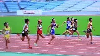 第33回全国小学生陸上競技交流大会小学６年女子１００ｍ決勝