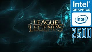 League of Legends | Intel® HD Graphics 2500 - i5 3570 - 8GB RAM