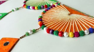 WOW !!! Beautiful Wall Hanging Making at Home | Best out of Waste | DIY Room Decor || Handmade craft