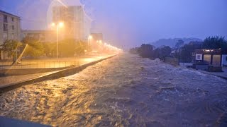 Inondations du 20 septembre 2014 à Alès : 140 à 200 mm d’eau se sont abattus en moins de 6h