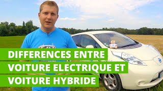 Comprendre les différences entre les voitures électriques et les voitures hybrides