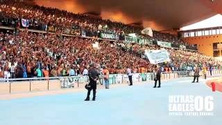 تشجيع حضاري لجمهور الرجاء البيضاوي من مراكش