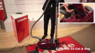 Miele C3 Cat and dog Vacuum Demo.