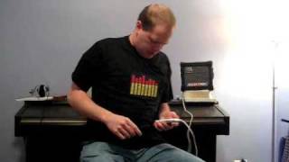 thinkgeek t-qualizer t-shirt unboxing and demonstration
