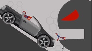 Stickman Flatout Epic Spiderman Walkthrough Part 14 (by Cyber Pony Games) / Android Gameplay HD