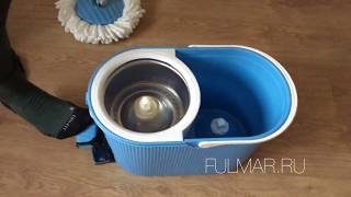 ОБЗОР ШВАБРЫ и ВЕДРА С ОТЖИМОМ?? Spin Mop 7,5 л. ?КАК СОБРАТЬ ШВАБРУ? ЧЕМ ОНА ХОРОША?