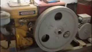 Yanmar antique diesel engine generator