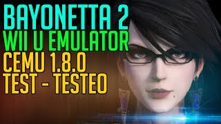 Bayonetta 2 - PC Wii U Emulator CEMU 1.8.0 60FPS [Test / Testeo]
