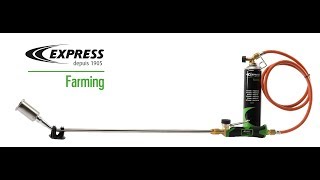 L'utilisation simplissime du désherbeur thermique autonome à gaz Réf. 6504 made by Express Farming