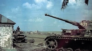 WW2 in color HD || Nazi German Panzer & Tiger Tanks in action || Rare color film