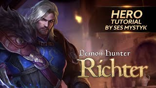 Richter - Hero Tutorial by SES Mystyk - Garena AOV (Arena of Valor)