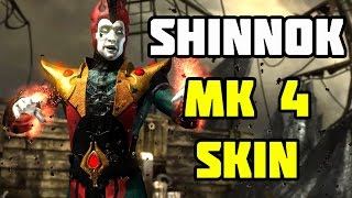 Mortal Kombat X - Shinnok MK 4 Skin (Mod)