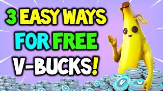 Fortnite *LEGIT* Free V-BUCKS Methods in SEASON 8! (Save the World + BR + Giftcard APPs)
