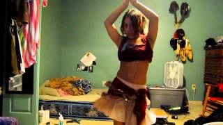 Belly Dancing to an Indian Song (Mein Teri Dushman)