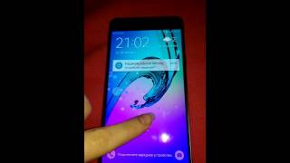 Экран блокировки  Samsung Galaxy A5 SM-A510F (2016)