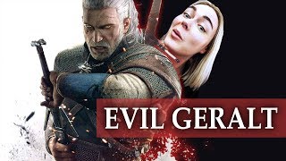 EVIL GERALT | The Witcher 3: Part 23 (BLIND / LIVE)