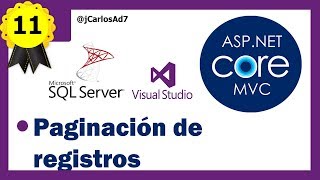 CRUD ASP.Net Core 2.0 MVC y Entity Framework Core - 11 Paginación de registros