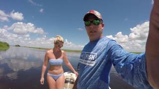 Stick Marsh Bass Fishing with Shiners