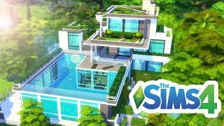 ? AMAZING FOREST POOL HOUSE! ? The Sims 4 Build ?