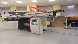 Форматно-раскроечный станок FILATO FL-3200 B. Видео работы станка