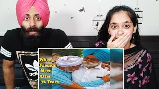 Indian Reaction on Saanu Aa Mil Yar Pyarya! When indian & Pakistani Friends Meet After 72 Years