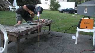 MIG welding practice 1