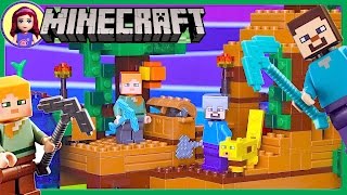LEGO Minecraft The Jungle Tree House Build Review Silly Play - Kids Toys