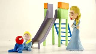 Elsa Stop Motion video for children