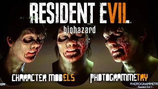 Resident Evil 7: Character Models Revealed | Photogrammetry