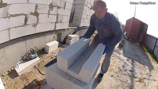Как сделать у блоки Строительство дома Поддубные