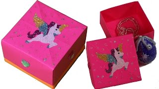 Unicorn Takı Kutusu Yapımı | Nasıl Yapılır | Boya Boya