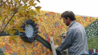 En el muro - Mural cerámico