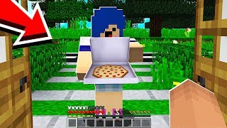 EU FIZ UMA ENTREGA DE PIZZA no MINECRAFT!