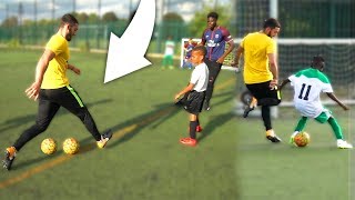 KIDS vs ADULTS at SOCCER.. this is unbelievable
