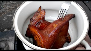 Копчёные свиные уши (Smoked pork ears)