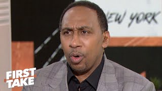 Stephen A. reacts to the 4-team trade between the Rockets-Hawks-Timberwolves & Nuggets | First Take